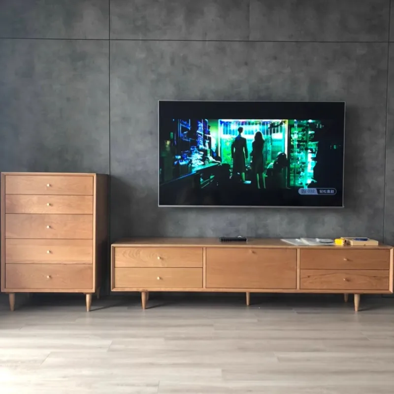 Mueble de TV para sala de estar, soportes de TV para muebles de ahorro de espacio de 65 pulgadas, mueble de televisión, Pedestal Miroytengo Homcom