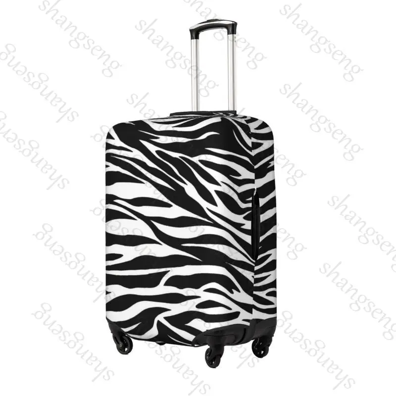 Zebra Pattern Thicken Luggage Cover Elasticity Trolley dust cover Suitcase Protection Cover Suitcase Case