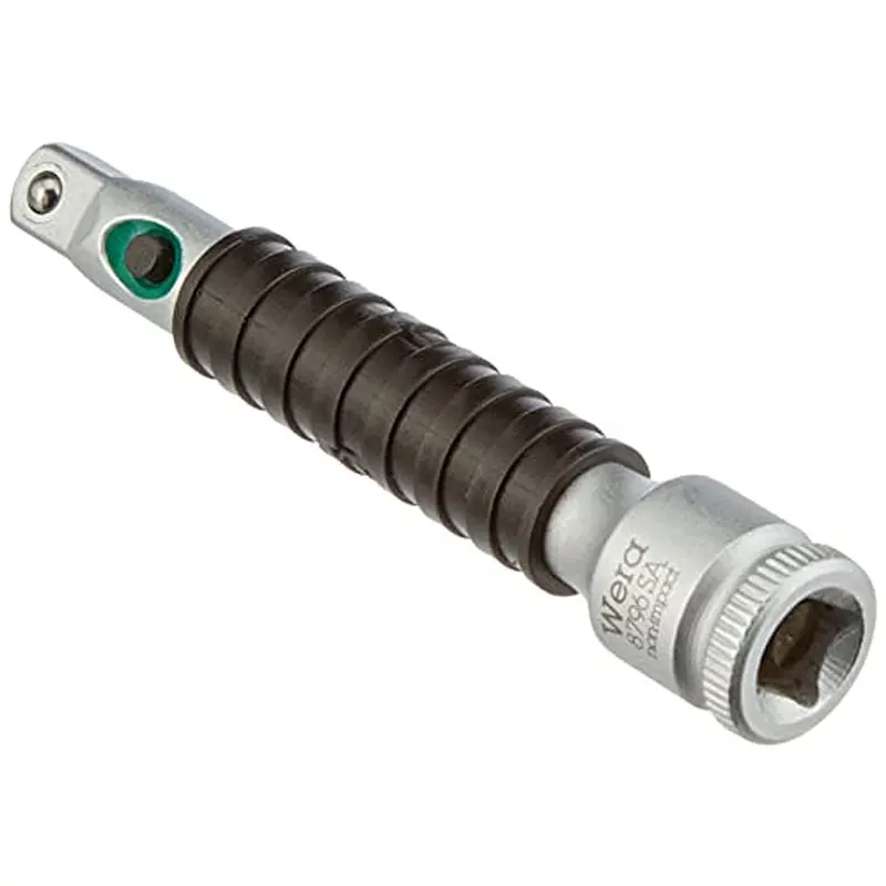 WERA 05003530001 8796 SA Zyklop Flexible-lock Extension with Free-Turning Sleeve Short 1/4\