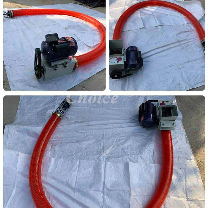 Grain Suction Machine Farm Household Hose Pumping Machine Vehicle-mounted Spiral Corn Wheat Dumping Machine