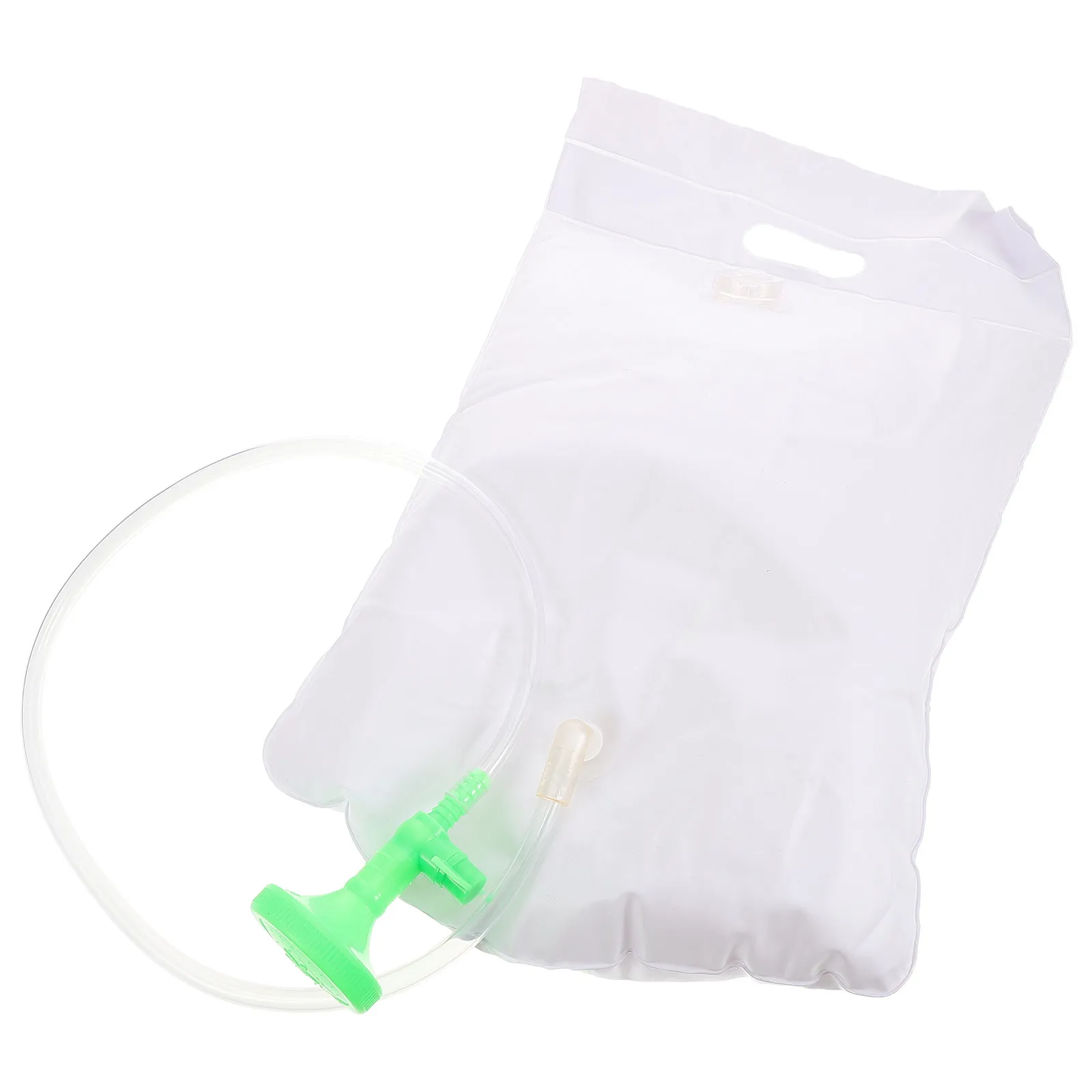 Portable Bedside Shower Bag PVC Large Water Bag Hair Washing for Elderly Pregnant Women Travel Camping Bath Aid