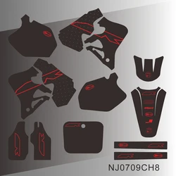 For HONDA CR250 CR 250 1995 1996 CR125 CR 125 1995 1996 1997 Graphics Decals Stickers Motorcycle Background Custom NJ0709CH