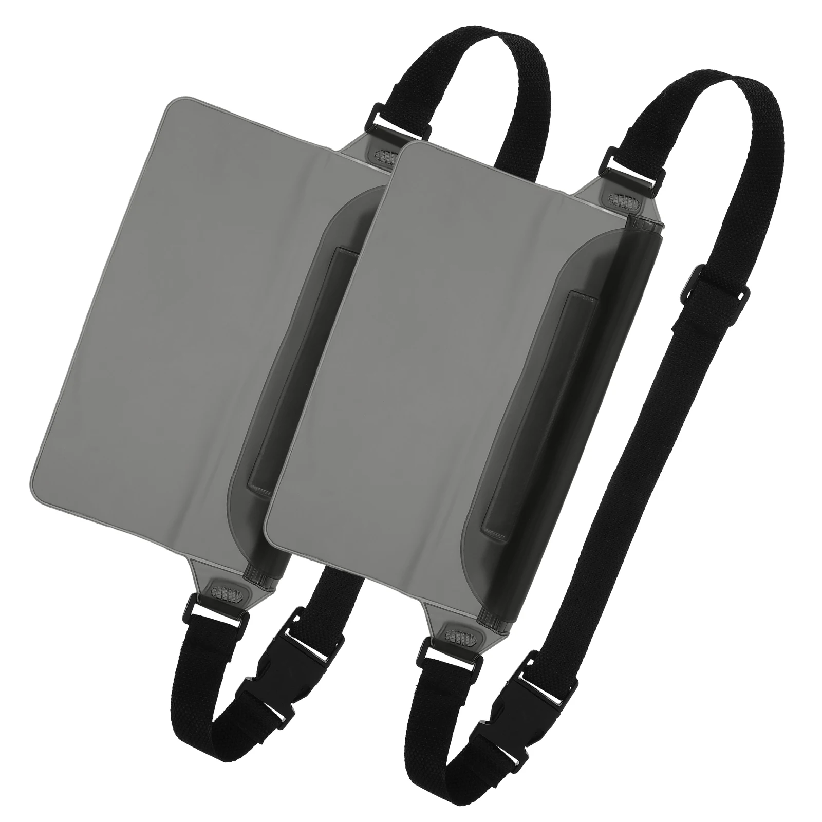

2pcs Waterproof Waist Pack Adjustable Phone Pouch Swimming Black Storage Bag for Mobile Phones Cell Phone Holder Walking