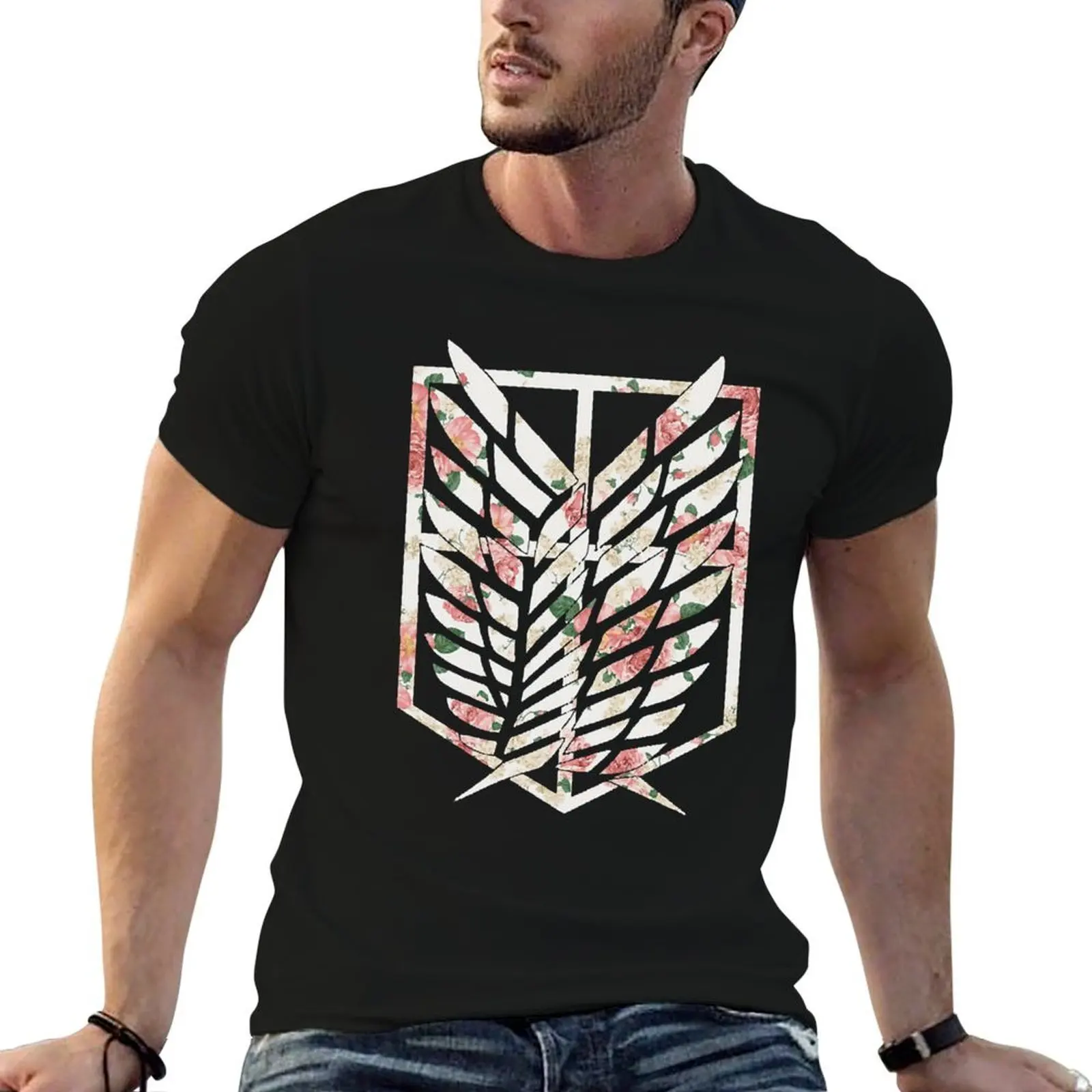 

Scouting Legion Floral T-Shirt t shirt man luxury printed t shirts for man T-Shirt