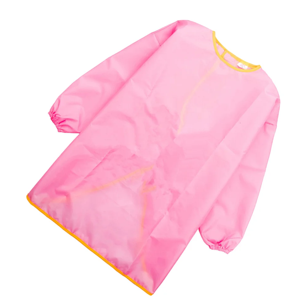 Fartuch malarski do malowania, długi rękaw, regulowany, kombinezon malarski, rozmiar 105-130 cm, różowy