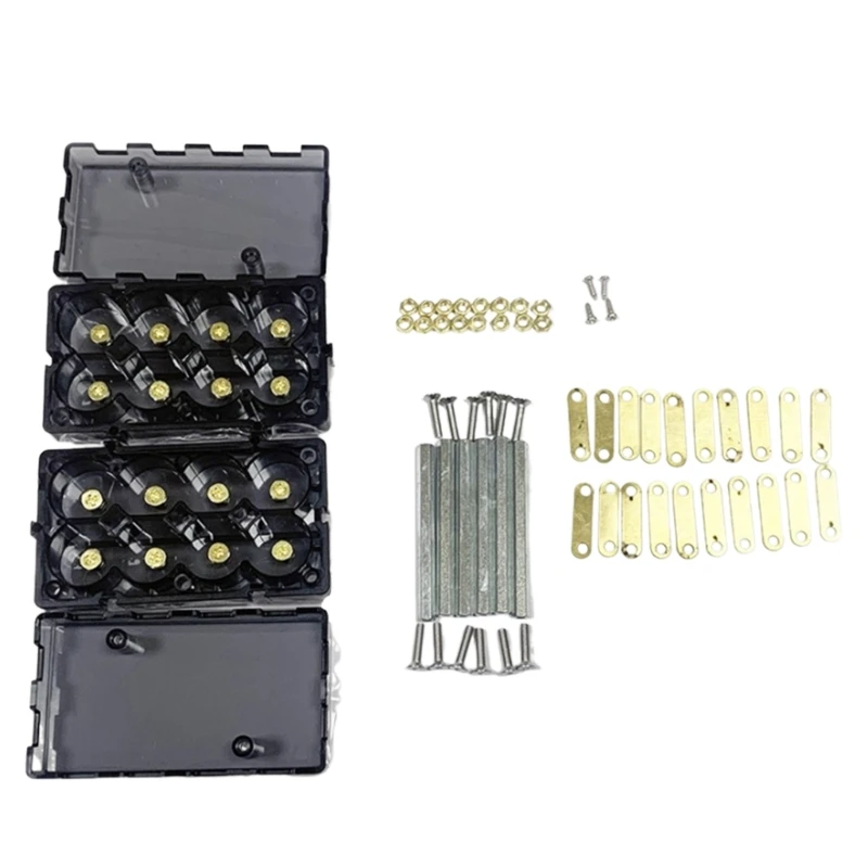 21700 Battery Storage Kit Battery Case Holder for Power Solution, Spliceable 1S8P 2S4P 4S2P 8S1P Configurations