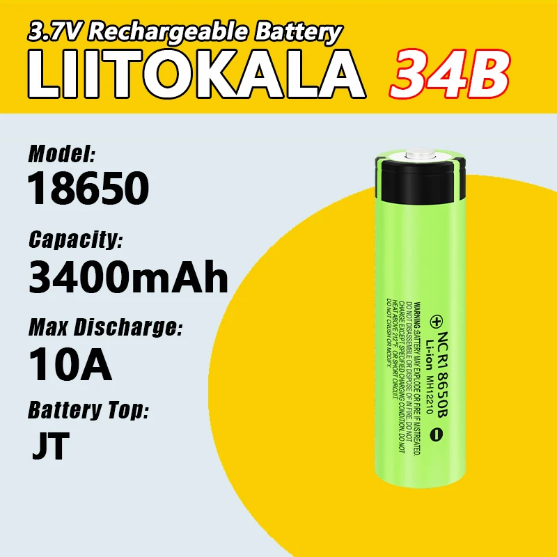 LiitoKala HG2 34B NCR18650B LT20A King4000 18650 3000mAh 3500mAh 4000mAh KING6000 21700 6000mAh Akku