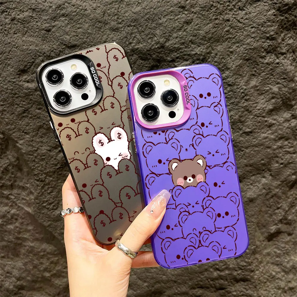 For Infinix Hot 30 4G Hot 30i NFC Hot 40 Pro 40i 30i Case Soft Silicone IMD Cartoon Phone Case For Hot30 11 10 Play NFC Cover