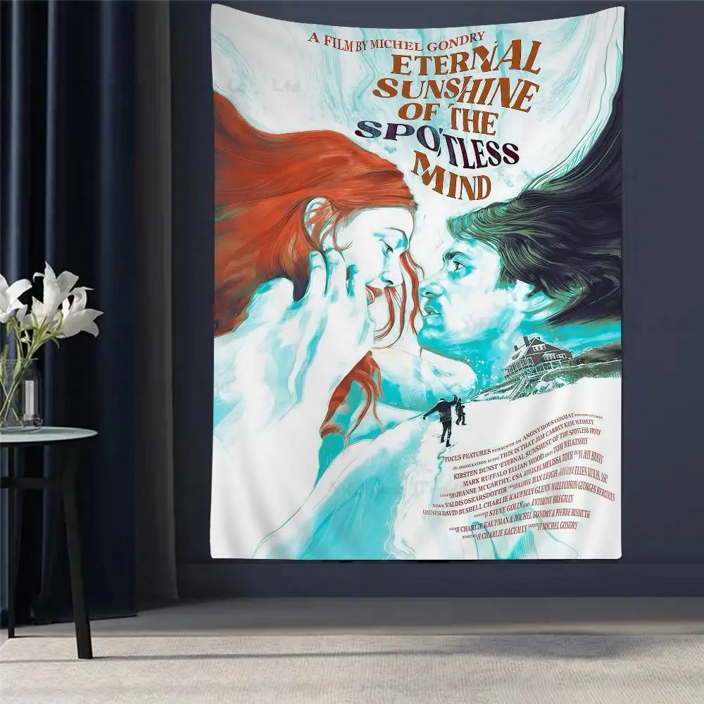 

Film Eternal Sunshine Of The Spotless Mind Printed Large Tapestry Wall Hanging Bohemian Wall Tapestries Mandala INS Home Decor