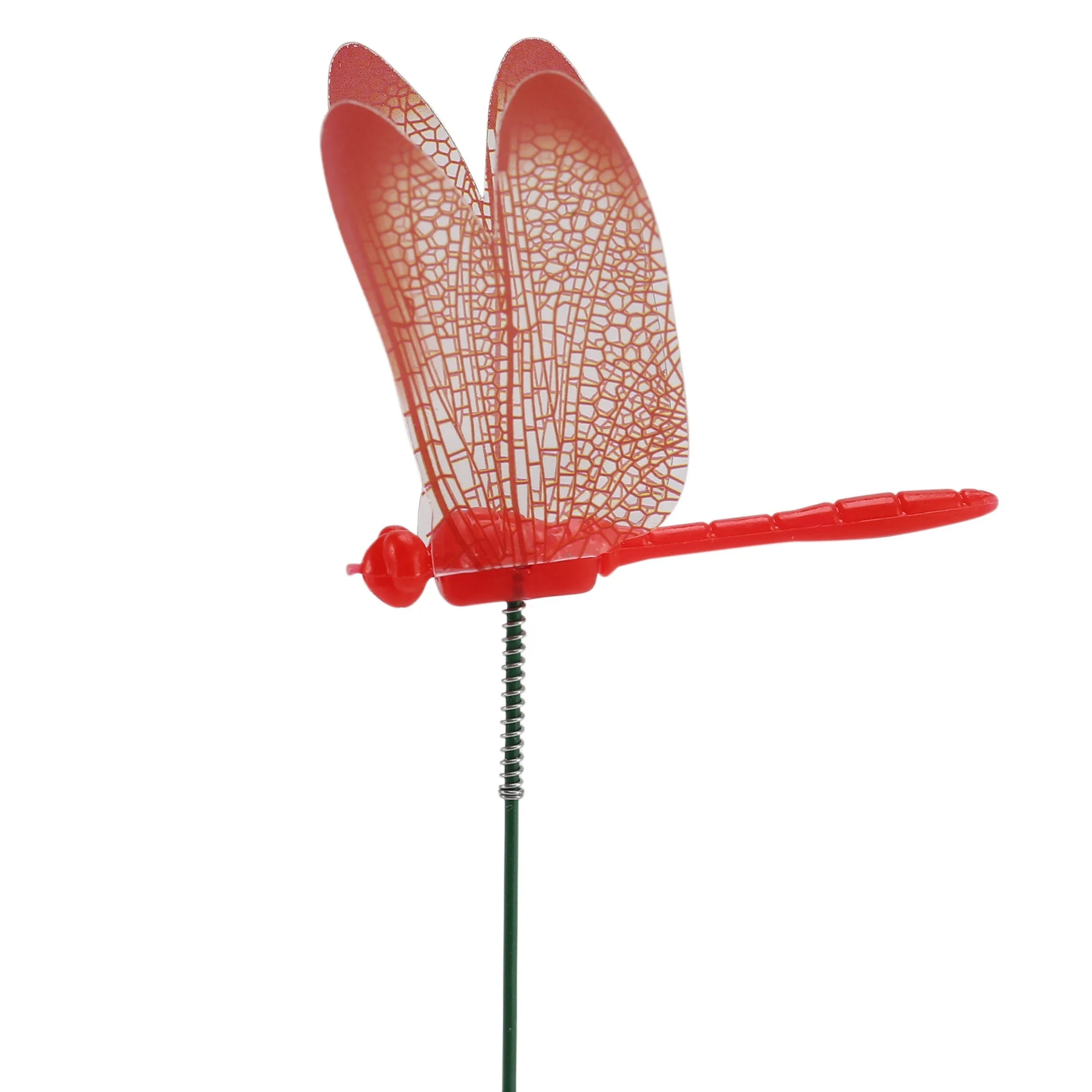 ABMI-40 Pieces Garden Butterflies Stakes And 8 Pieces Dragonflies Stakes Garden Ornaments For Yard Patio, Totally 48 Pieces,