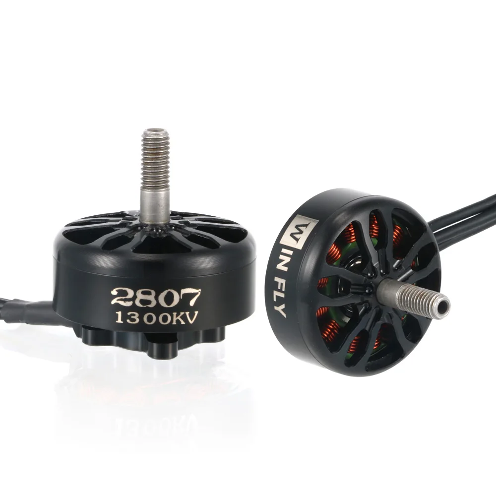 4 Stück FLASHHOBBY A2807 2807 6S 1300KV 5S 1500KV 4S 1800KV Brushless-Motor für FPV Freestyle 7-Zoll-Langstrecken-LR7-Drohnenmodell – Detail 10