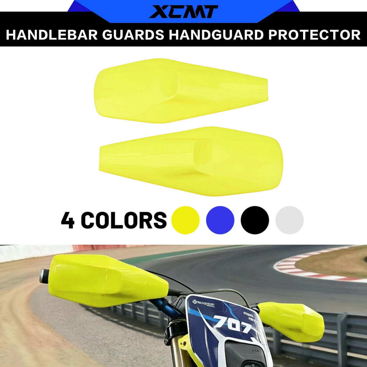 Protetor de guidão de motocicleta para motocross, protetor de mão para husqvarna fc tc fe te tx 125 250 300 450 brembo freio de embreagem hidráulica