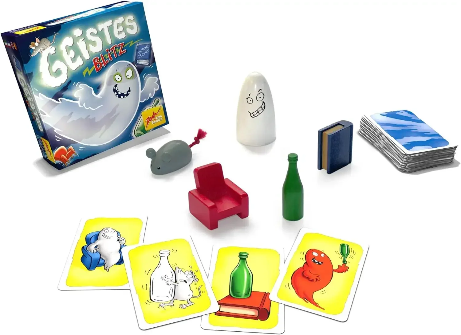 Family Game Card Game Geistes Blitz 1+2+3+4 Ghost Blitz Geistesblitz 5 Vor 12 Board Game