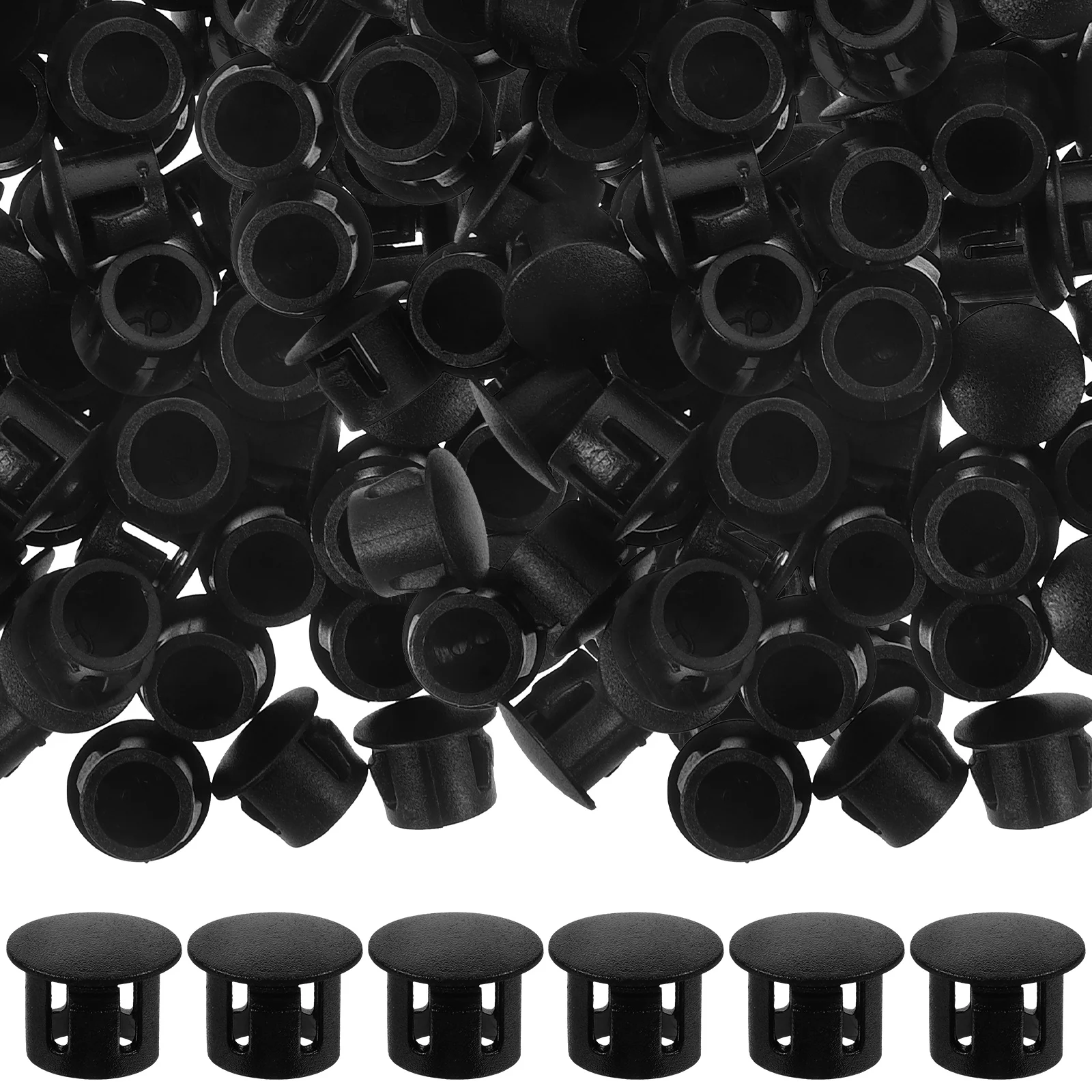 

100 Pcs Hole Plug Plastic Plugs Furniture Floor Protectors for Fence Covers Chair Caps