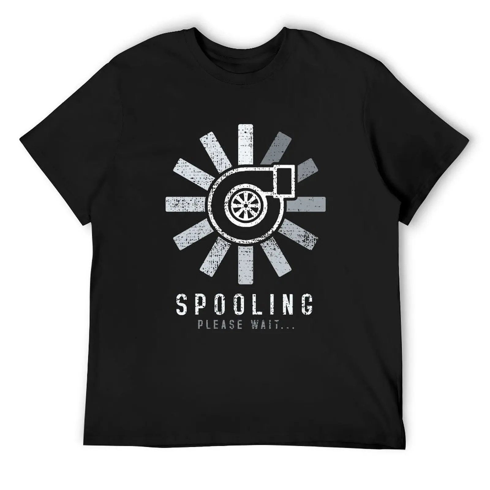 Turbo spooling T-Shirt quick drying aesthetic clothes vintage graphic tee mens champion t shirts