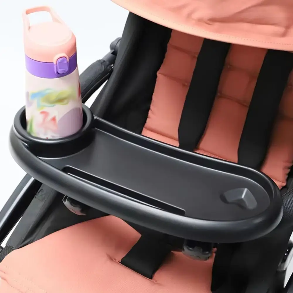 Antislip Stroller Cup Holder Detachable Handy Universal Stroller Tray Convenient Practical Stroller Accessories Pushchair