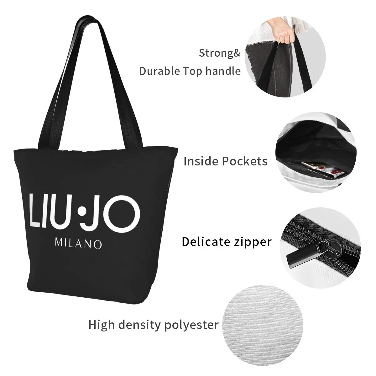 Luxury Liu Jo Tote Bags Accessories Street For Women Handbag Fasion Shopping Bags