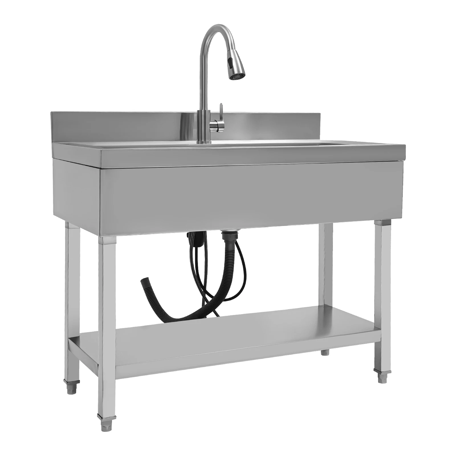 Kitchen accessories-Multi-Functional Stainless Steel Sink, Durable and Efficient for Kitchen Cleaning, Washing, and Food Prep