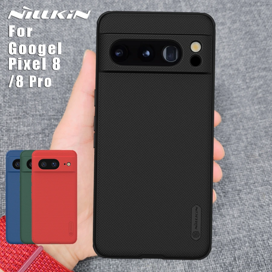 

NILLKIN For Google Pixel 8 / 8 Pro 5G Case Back Cover Frosted Pro Bumper Cases Camera Protection 360 full matte funda