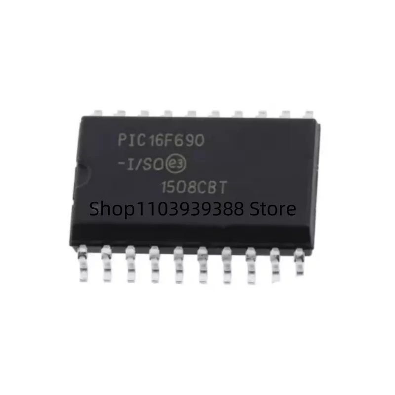 

10PCS PIC16F690-I/SO PIC16F690 SOP20 16F690 PIC 20-PIN Flash-based 8-Bit CMOS Microcontrollers