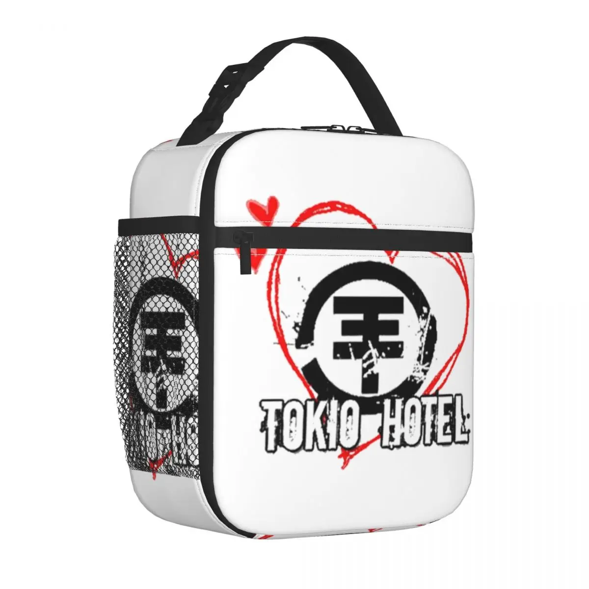 Tokio Hotels Heavy Metal Pop Rock Resuable Lunch Boxes for Women Waterproof Thermal Cooler Food Insulated Lunch Bag Student