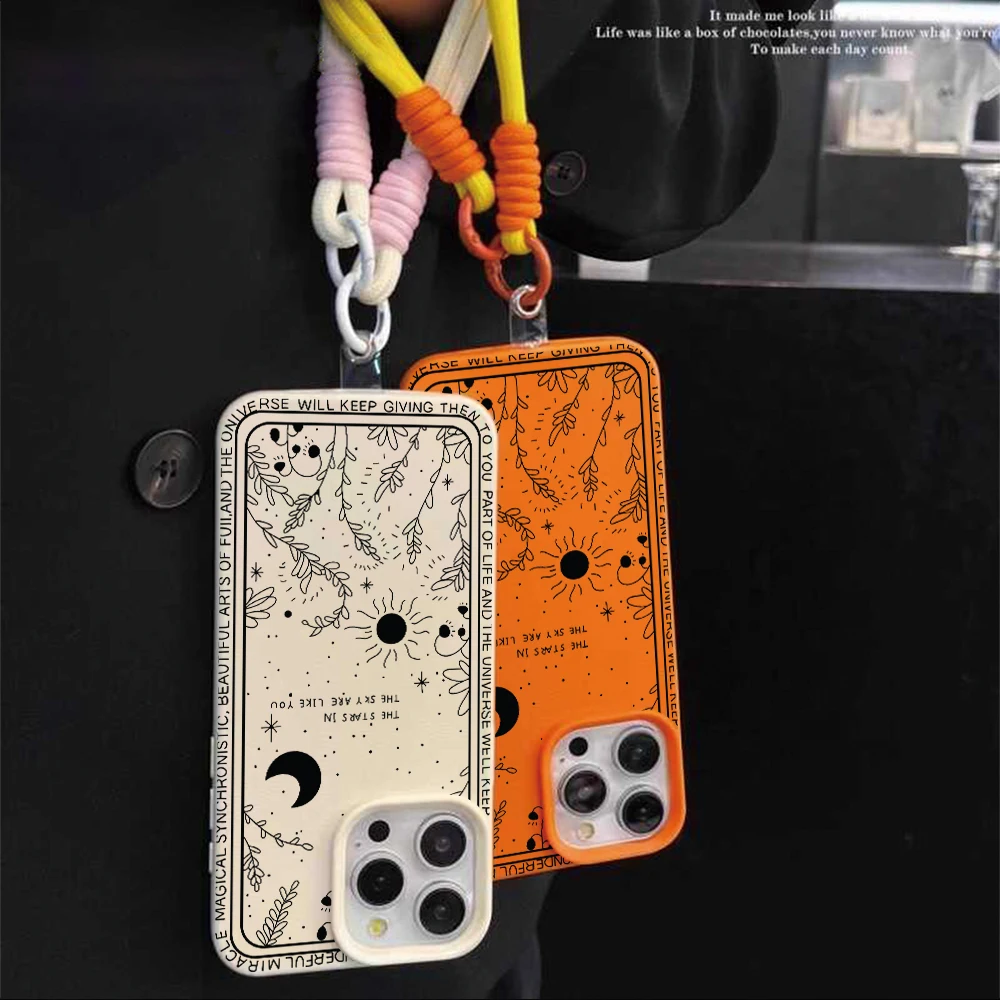 Funda de silicona mate con est - Phone Cases With Straps reseña y precio