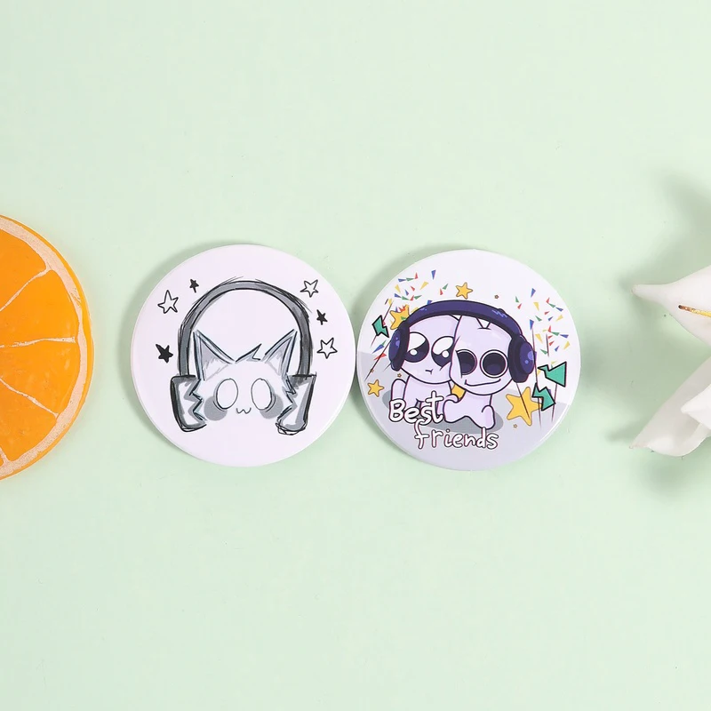 

Funny Music Cat Enamel Pins Rock Kitten Guitar Brooches Aesthetic Band Vibe Lapel Badges Unique Gift For Kids