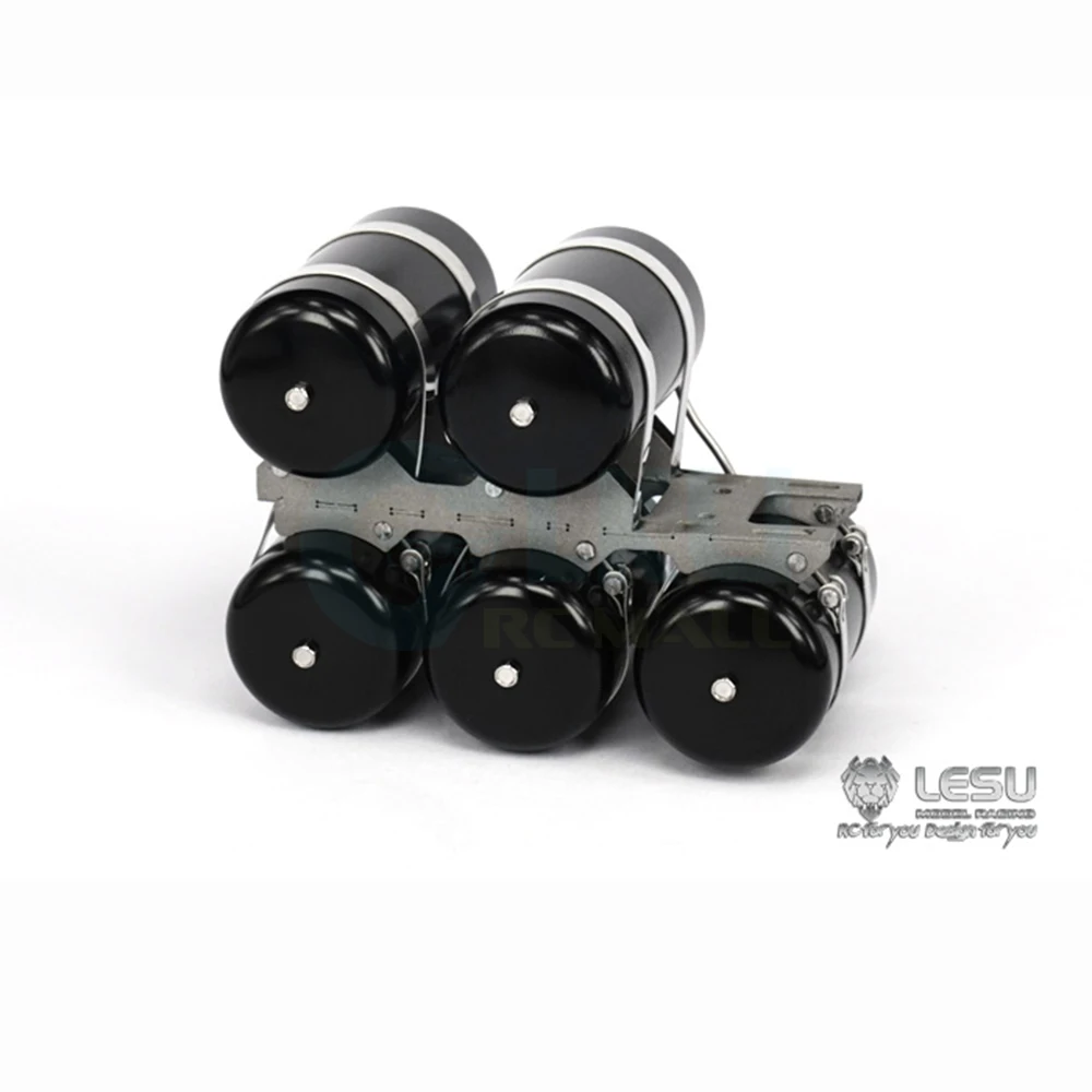 LESU G-6120 1/14 Modello di Camion Simulazione Metallo Serbatoio del Gas Accessori Tamiya Camion di Trazione Camion di Fango Modifica di Aggiornamento o FAI DA TE