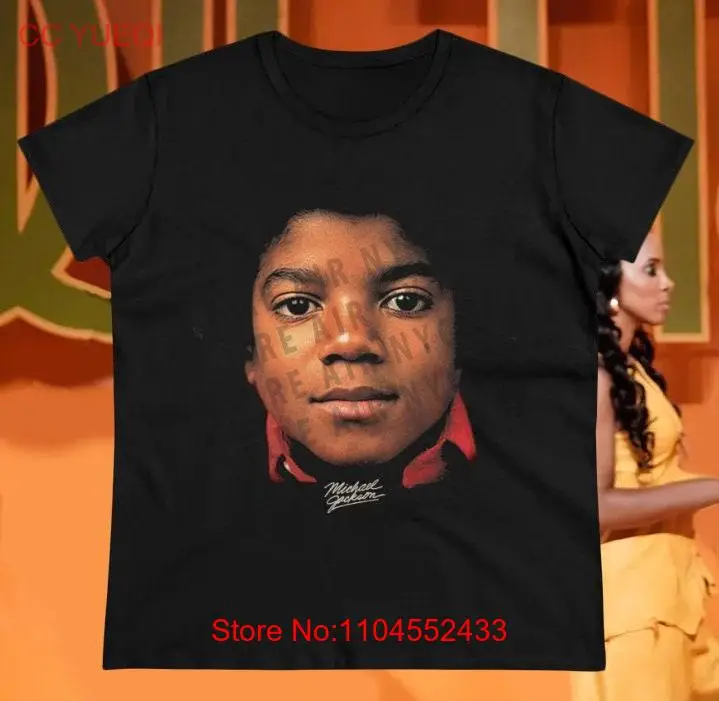 MJ Jackson 5 Era Big Face T Shirt long or short sleeves