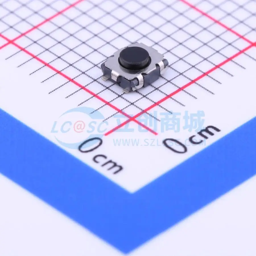 91 pièces SKSGAAE010 SMD 3x2.7mm SPST-NO 4.08N Interrupteur à bouton-poussoir tactile