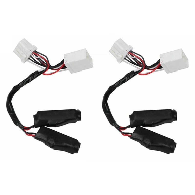 2X Motorcycle Equalizer LED Load Plug For- Glide Road King Softail Dyna 1996-2012 Blinker Turn Signal Lights