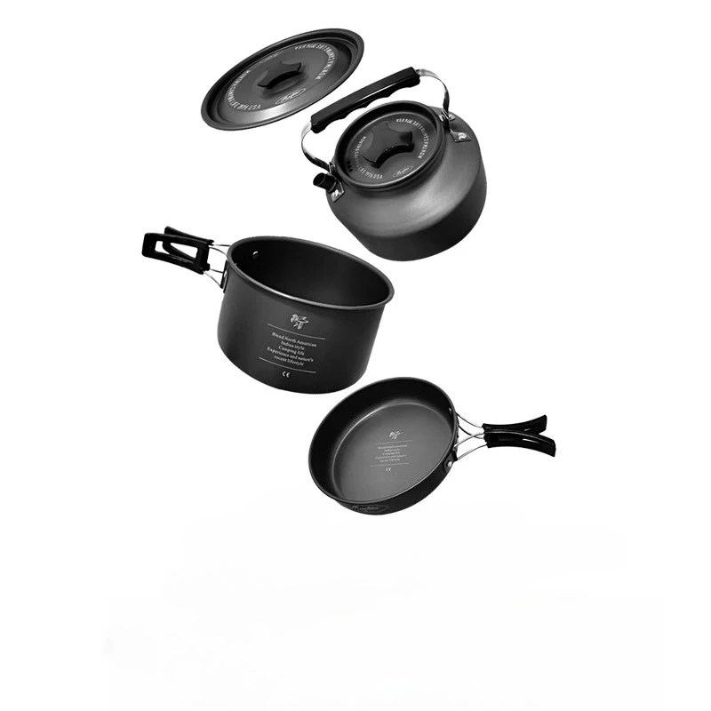

American outdoor pot three-piece set