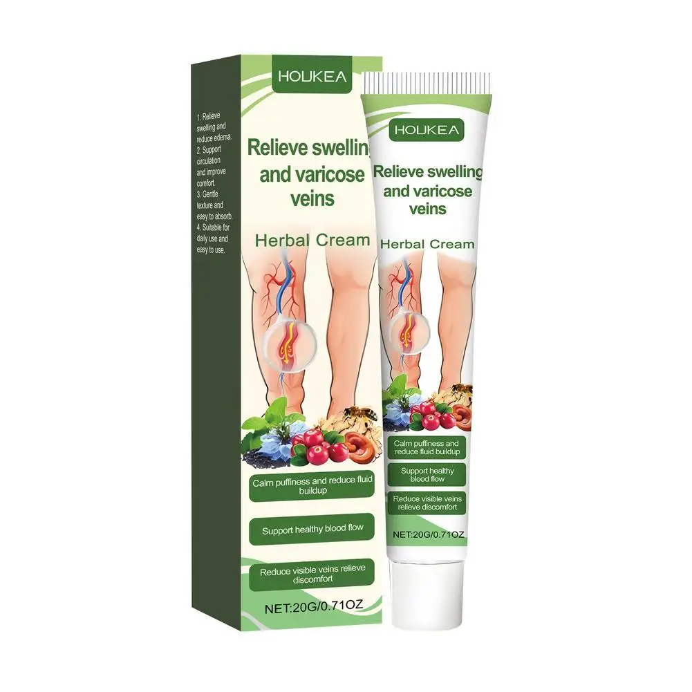 

20g Varicose Vein Repair Cream Tongmai Effective Relieves Leg Bulge Pain Treatment Cream Vasculitis Phlebitis Remove Vein