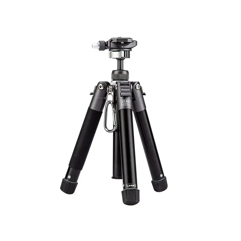 Fotopro Mini Tripod 152CM Lightweight Travel Tripod with BallHead Phone Mount Detachable Selfie Stick Camera Phone Tripod Free-1