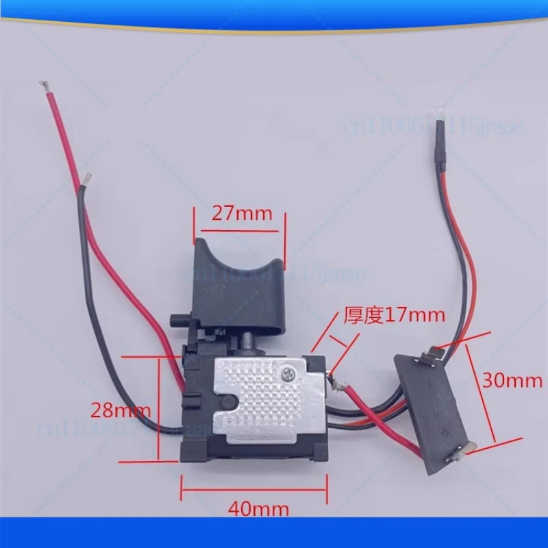 

3Pcs For Makita Electric Wrench Switch Lithium Drill Brushed Torque Wrench 7.2V-24V 5E4 Universal Speed Control Switch