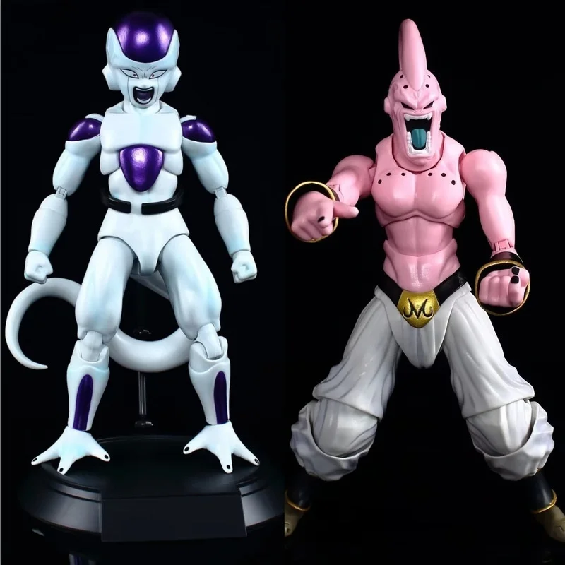 Dragon Ball Anime Figure Model Statue, Majin Buu Frieza, Position Debout, Collection Boy, Décoration de bureau, Ornamen Toy Gift, 24cm