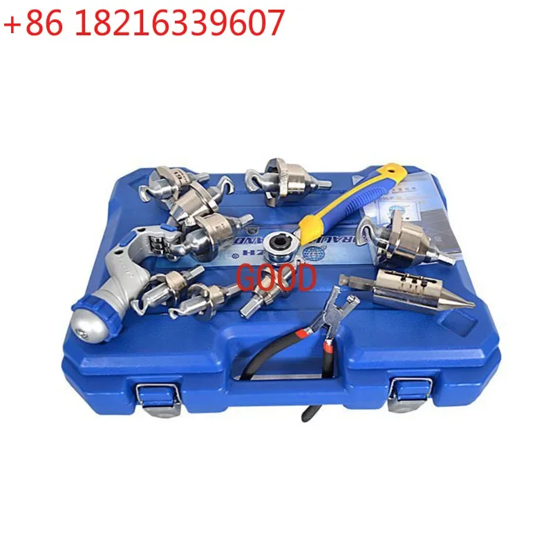 T800 Copper Tube T-hole Puller Reducer Welding Hard Copper Material Durable Refrigeration Tool Tee-extractor sets