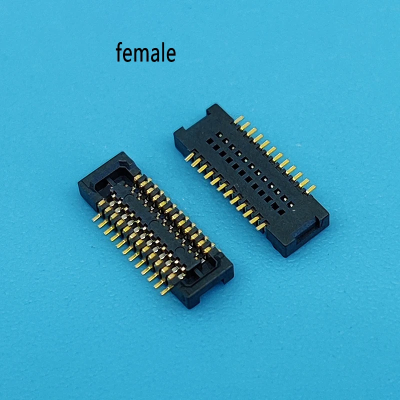 5pcs 24Pin 0.4 Pitch Board-to-Board Connectors For Garmin GPS FPC Repair Parts 0.4mm Spacing 24P Male Female Socket Connetor