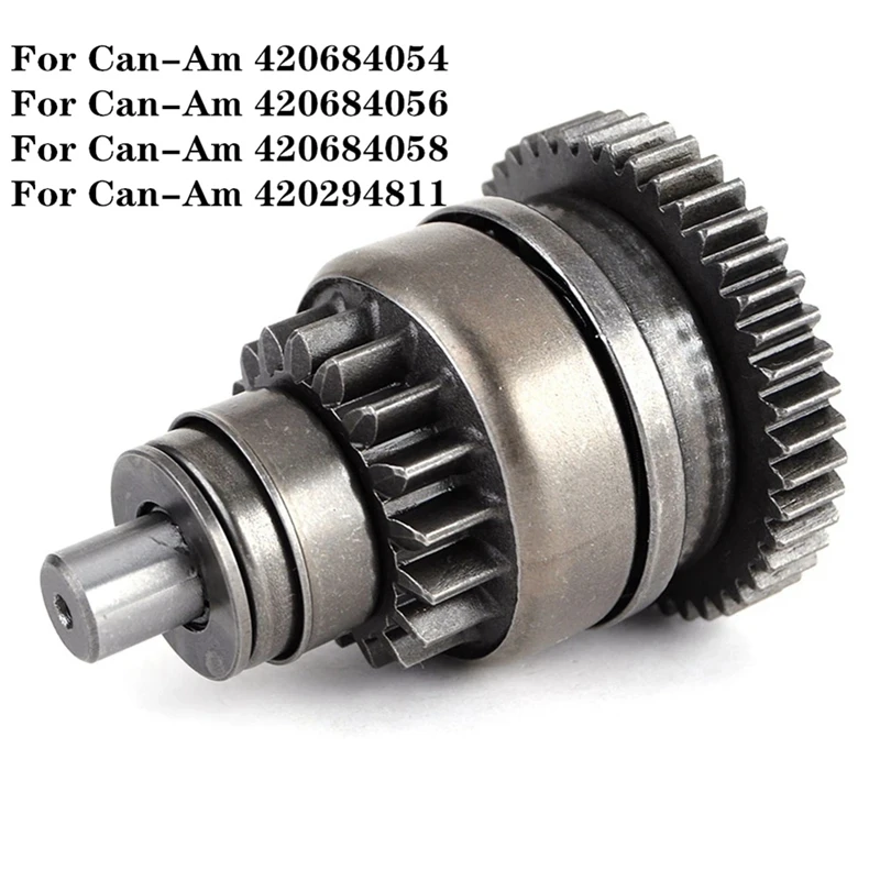 

420684054 ATV Checker Starter Motor Pinion(17T/44T) For Can-Am Outlander L 450 EFI MAX 570 Defender Trxaxter T