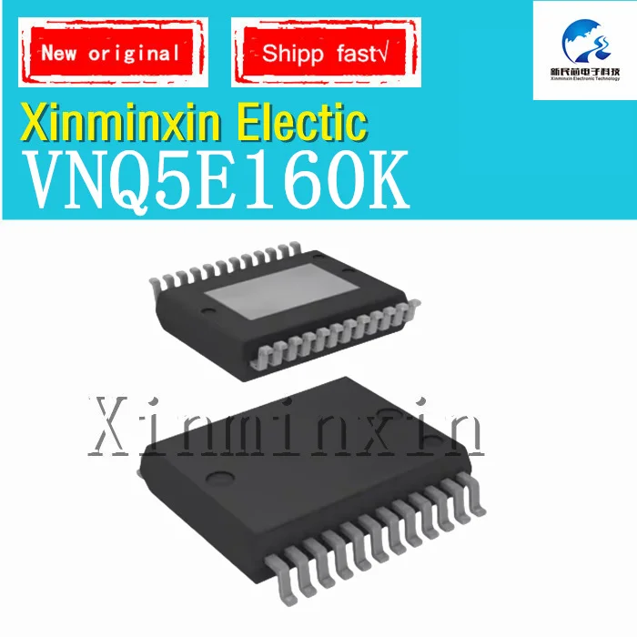 

10PCS/LOT VNQ5E160K VNQ5E160KTR-E HSSOP24 IC Chip New Original In Stock