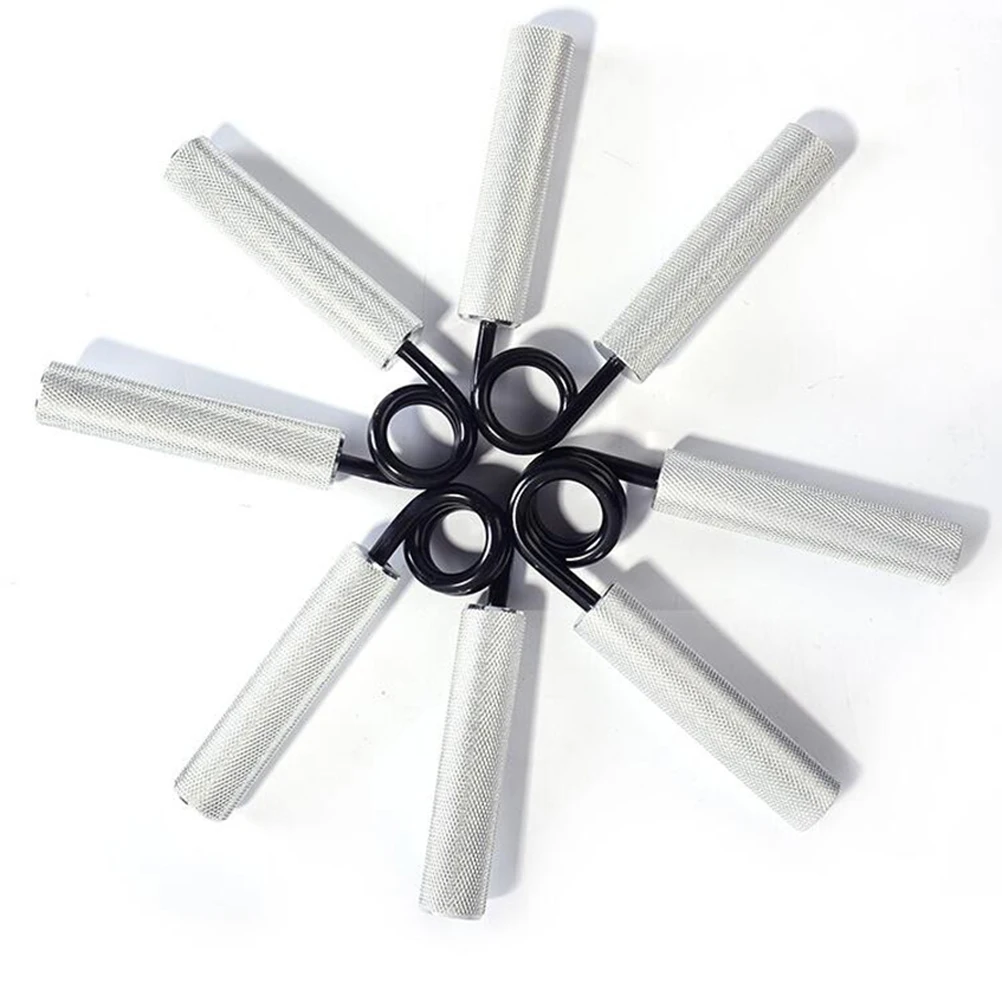 مقابض يد بقبضة معدنية بقبضة 250 رطل، مقوي للقبضة الثقيلة من الألومنيوم، مقابض مخرشة للتدريب على المعصم للرياضيين