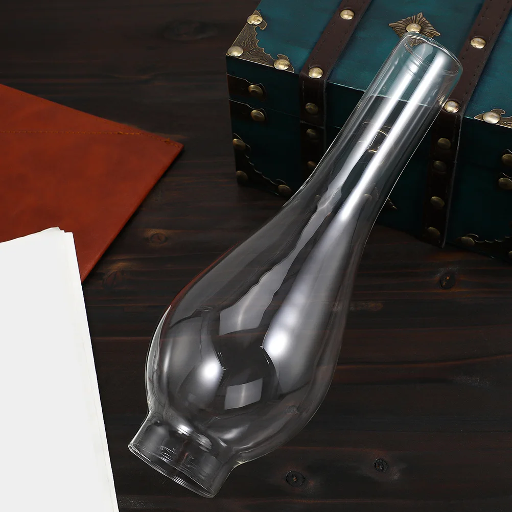 

3 шт. Стеклянные абажуры для масляных ламп, прозрачные, для винтажного декора, кемпинга, патио, ресторана