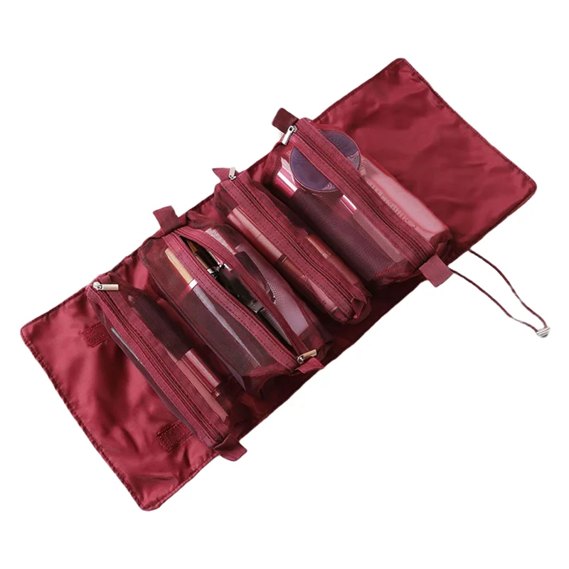 TEXU Women Travel Cosmetic Bag Portable Wash Bag For Outdoor Travel Removable Large Capacity Cosmetic Storage Bag Storage