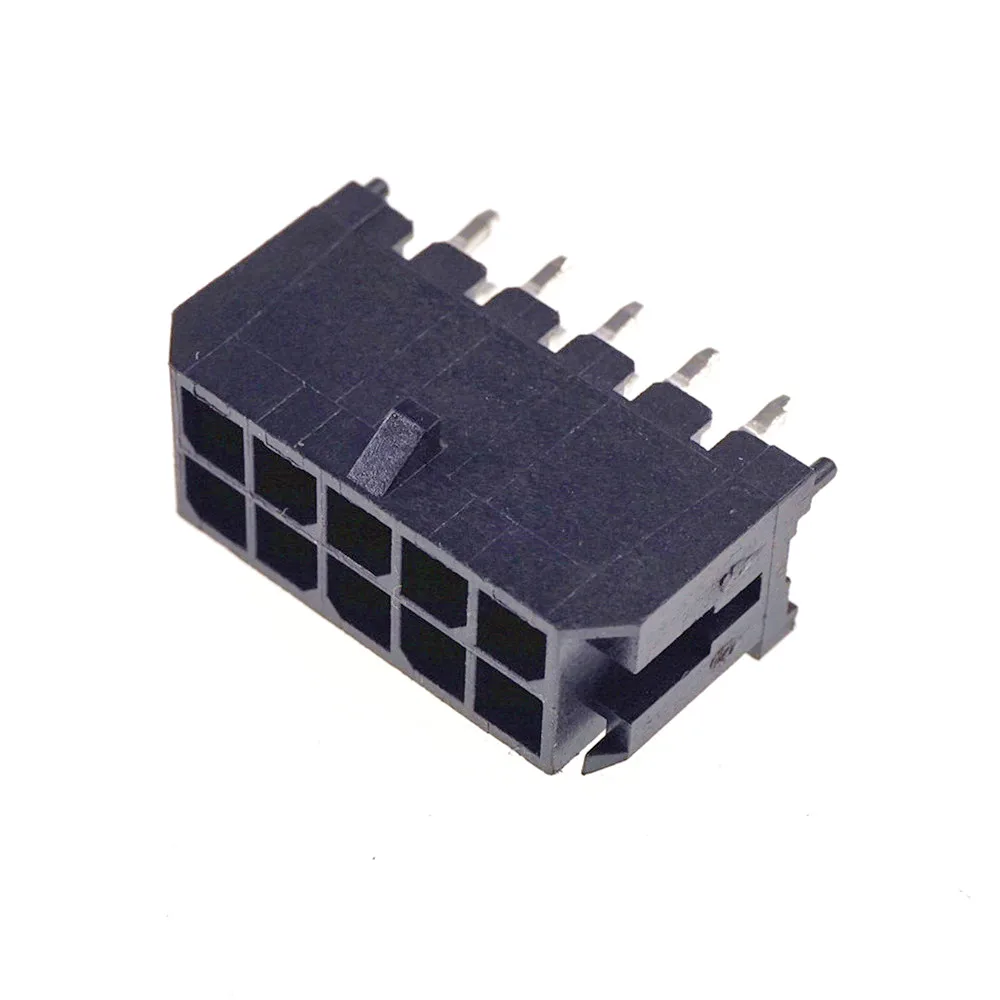 Pcb男性ヘッダピン垂直スルーホール2 4 6 8 10 12 14 16 18 20 24回路クロスモレックス43045マイクロフィット3.0ミリメートルデュアル行
