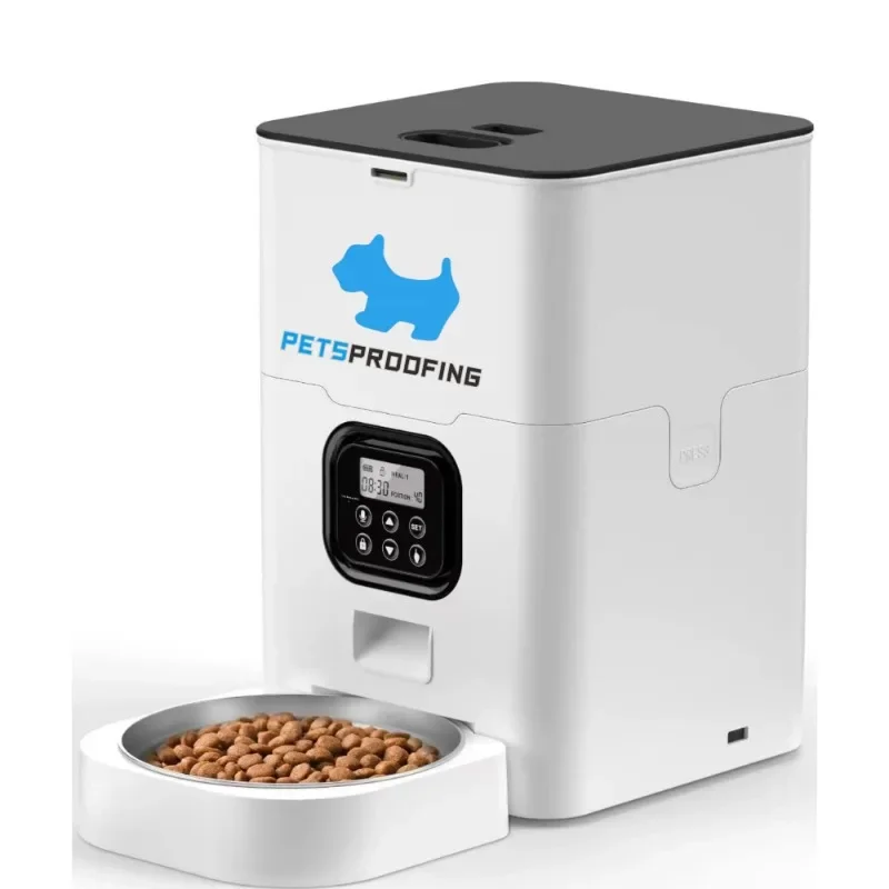 Phone App Control Smart Wifi Advanced Auto Reminder Timed Automatic Cat Dog Pet Food Dispenser Feeder