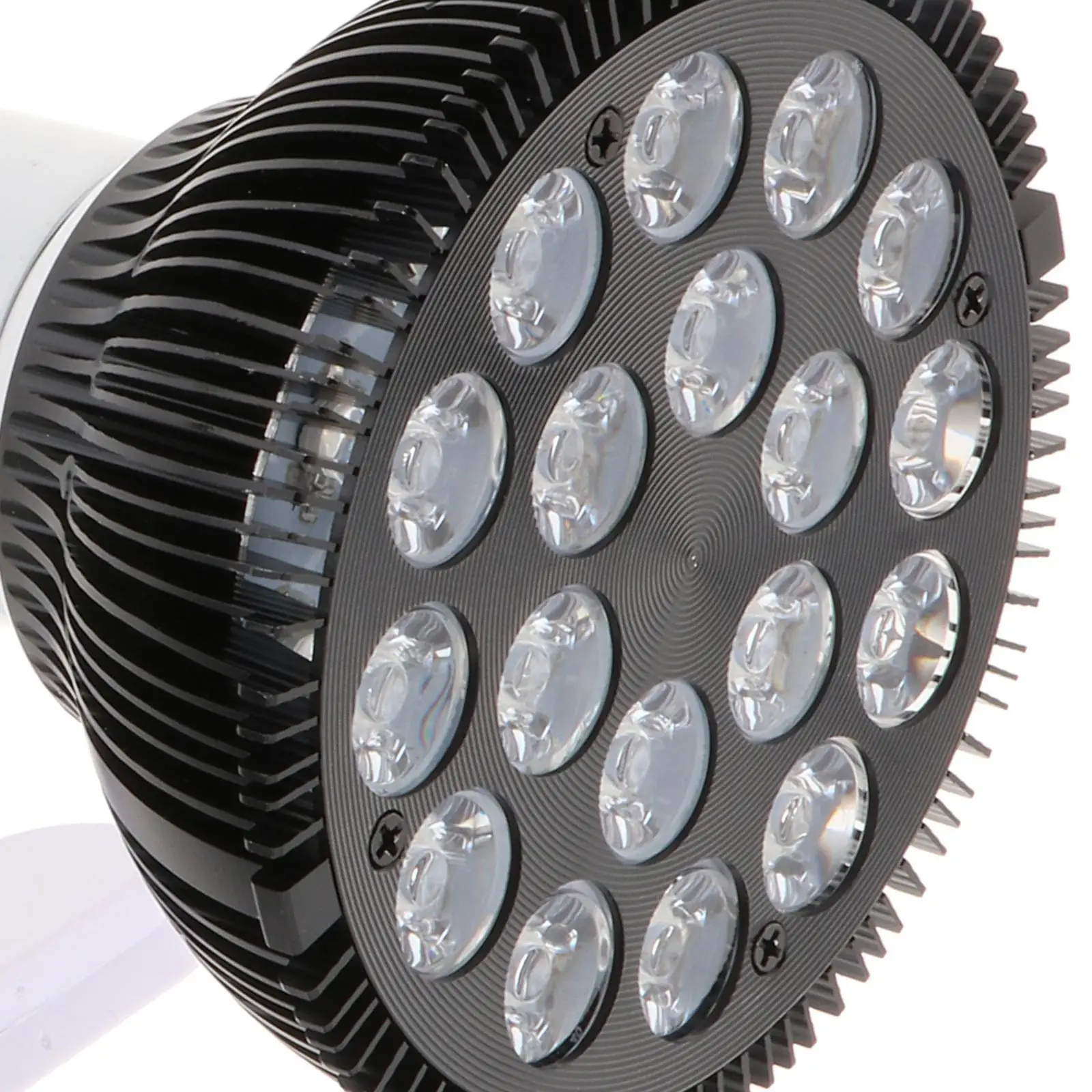 Red Light Infrared LED Lamp Deep Red 660nm Infrared 850nm 54W 18 LED E26 E27 Sockets 141MW/cm2 Infrared Combo for Skin Muscle US