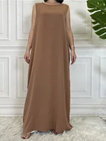 Abaya – Robe intérieure sans manches pour femmes musulmanes, tenue décontractée, assortie avec tout, Maxi, Caftan, vêtements islamiques marocains 4