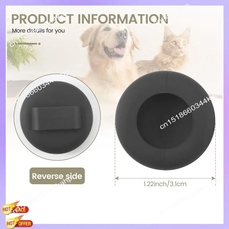 CLCU Cat Collar Holder, For Air Tag Cat Collar Holder Compatible For  Airtag GPS Tracker,2Pack Case Cover