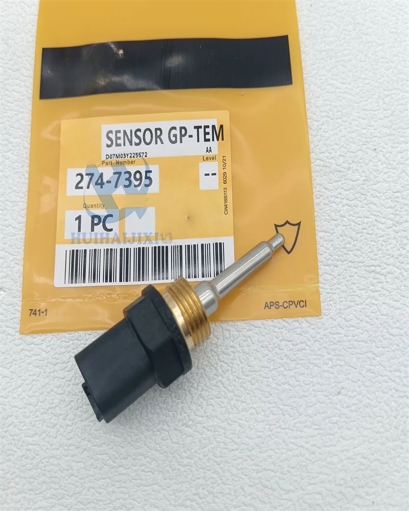 

274-7395 274-7396 264-4297 Water Temperature Sensor 2747395 2747396 2644297 For Caterpillar CAT E330C Excavator C9 C7 Engine