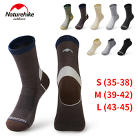 Naturehike Sports Socks COOLMAX Quick-Drying Breathable Mid-Calf Short-Calf Outdoor Running Hiking Mountaineering Men's Socks
